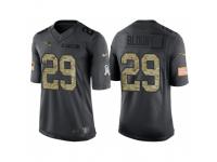 Nike New England Patriots #29 LeGarrette Blount Men Stitched Black NFL Salute To Service Jerseys