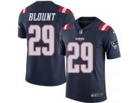 Nike Patriots #29 LeGarrette Blount Navy Blue Men Stitched NFL Limited Rush Jersey