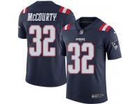 Nike Patriots #32 Devin McCourty Navy Blue Men Stitched NFL Limited Rush Jersey