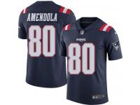 Nike Patriots #80 Danny Amendola Navy Blue Men Stitched NFL Limited Rush Jersey