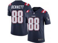 Nike Patriots #88 Martellus Bennett Navy Blue Men Stitched NFL Limited Rush Jersey