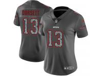 Nike Phillip Dorsett Limited Gray Static Women's Jersey - NFL New England Patriots #13 Vapor Untouchable