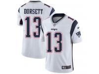 Nike Phillip Dorsett Limited White Road Men's Jersey - NFL New England Patriots #13 Vapor Untouchable