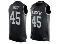 Nike Raiders #45 Marcel Reece Black Team Color Men Stitched NFL Tank Top