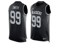 Nike Raiders #99 Aldon Smith Black Team Color Men Stitched NFL Tank Top