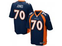 Nike Sam Jones Denver Broncos Men's Game Navy Blue Alternate Jersey