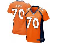 Nike Sam Jones Denver Broncos Women's Game Orange Team Color Jersey