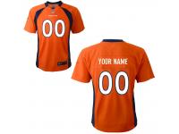 Nike Toddler Denver Broncos Customized Team Color Game Jersey