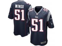 Nike Youth Barkevious Mingo Game Navy Blue Home Jersey - New England Patriots NFL #51