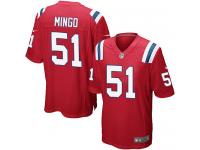 Nike Youth Barkevious Mingo Game Red Alternate Jersey - New England Patriots NFL #51