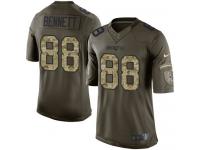 Nike Youth Martellus Bennett Limited Green Jersey - New England Patriots NFL #88 Salute to Service