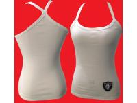 Oakland Raiders White Camisole - Women