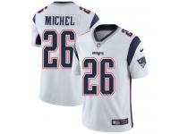 Sony Michel Youth Limited White Jersey_ Nike NFL New England Patriots Vapor Untouchable Road #26