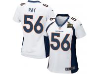 Super Bowl 50 #56 Shane Ray Denver Broncos Road Jersey _ Nike Women's White NFL Game