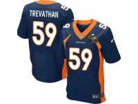 Super Bowl 50 Men Nike NFL Denver Broncos #59 Danny Trevathan Authentic Elite Navy Blue Jersey