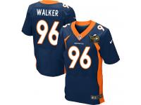 Super Bowl 50 Men Nike NFL Denver Broncos #96 Vance Walker Authentic Elite Navy Blue Jersey