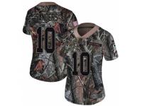 Women Nike Denver Broncos #10 Emmanuel Sanders Limited Camo Rush Realtree NFL Jersey