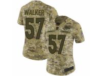 Women Nike Denver Broncos #57 Demarcus Walker Limited Camo 2018 Salute to Service NFL Jersey