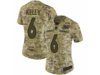 Women Nike Denver Broncos #6 Chad Kelly Limited Camo 2018 Salute to Service NFL Jersey