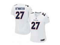 Women Nike NFL Denver Broncos #25 Steve Atwater Game White Jersey