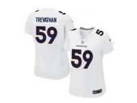 Women Nike NFL Denver Broncos #59 Danny Trevathan Game White Jersey