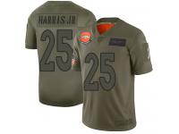 Women's #25 Limited Chris Harris Jr Camo Football Jersey Denver Broncos 2019 Salute to Service