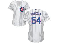 Women's Chicago Cubs Majestic White Home Cool Base #54 Justin Hancock Jersey