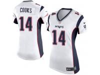 Women's Game Brandin Cooks #14 Nike White Road Jersey - NFL New England Patriots