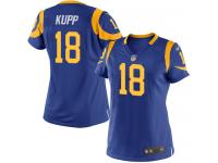 Women's Game Cooper Kupp #18 Nike Royal Blue Alternate Jersey - NFL Los Angeles Rams