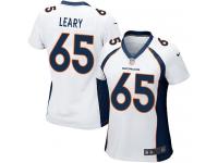 Women's Game Ronald Leary #65 Nike White Road Jersey - NFL Denver Broncos