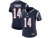 Women's Limited Brandin Cooks #14 Nike Navy Blue Home Jersey - NFL New England Patriots Vapor Untouchable