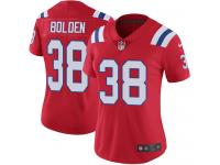 Women's Limited Brandon Bolden #38 Nike Red Alternate Jersey - NFL New England Patriots Vapor Untouchable