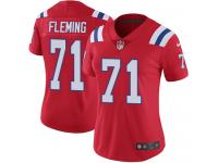 Women's Limited Cameron Fleming #71 Nike Red Alternate Jersey - NFL New England Patriots Vapor Untouchable