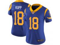 Women's Limited Cooper Kupp #18 Nike Royal Blue Alternate Jersey - NFL Los Angeles Rams Vapor Untouchable