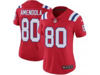 Women's Limited Danny Amendola #80 Nike Red Alternate Jersey - NFL New England Patriots Vapor Untouchable