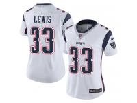 Women's Limited Dion Lewis #33 Nike White Road Jersey - NFL New England Patriots Vapor Untouchable