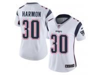 Women's Limited Duron Harmon #30 Nike White Road Jersey - NFL New England Patriots Vapor Untouchable