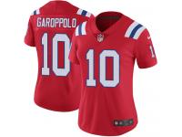 Women's Limited Jimmy Garoppolo #10 Nike Red Alternate Jersey - NFL New England Patriots Vapor Untouchable