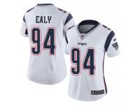 Women's Limited Kony Ealy #94 Nike White Road Jersey - NFL New England Patriots Vapor Untouchable