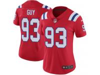 Women's Limited Lawrence Guy #93 Nike Red Alternate Jersey - NFL New England Patriots Vapor Untouchable