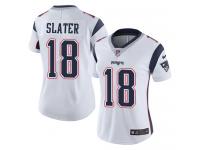 Women's Limited Matthew Slater #18 Nike White Road Jersey - NFL New England Patriots Vapor Untouchable