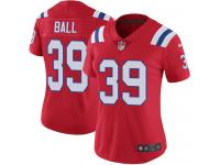 Women's Limited Montee Ball #39 Nike Red Alternate Jersey - NFL New England Patriots Vapor Untouchable