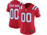 Women's Limited Nike Red Alternate Jersey - NFL New England Patriots Customized Vapor Untouchable