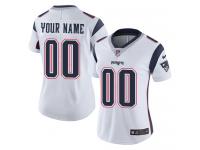 Women's Limited Nike White Road Jersey - NFL New England Patriots Customized Vapor Untouchable