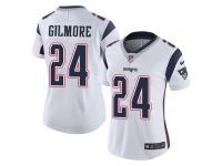 Women's Limited Stephon Gilmore #24 Nike White Road Jersey - NFL New England Patriots Vapor Untouchable