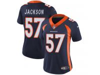 Women's Limited Tom Jackson #57 Nike Navy Blue Alternate Jersey - NFL Denver Broncos Vapor