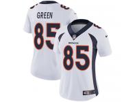 Women's Limited Virgil Green #85 Nike White Road Jersey - NFL Denver Broncos Vapor Untouchable