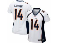 Women's Nike Denver Broncos #14 Cody Latimer Game White NFL Jersey