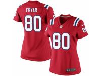 Women's Nike New England Patriots #80 Irving Fryar Game Red Alternate NFL Jersey