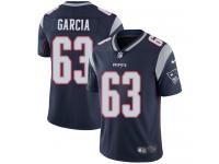 Youth Limited Antonio Garcia #63 Nike Navy Blue Home Jersey - NFL New England Patriots Vapor Untouchable